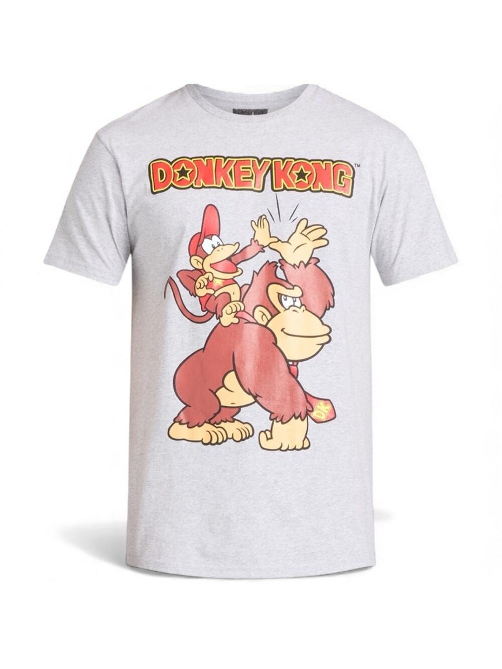 Donkey Kong Nintendo Graphic Tee Shirt NWOT Gray Medium Hybrid Apparel